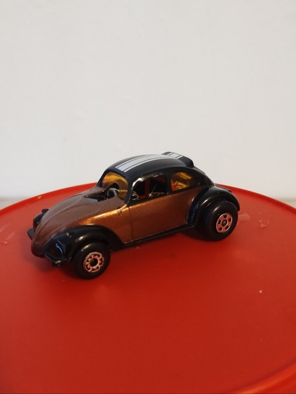 Matchbox vintage Lesney Superfast Hot Chocolate VW Bug1972 Dragster Beetle
